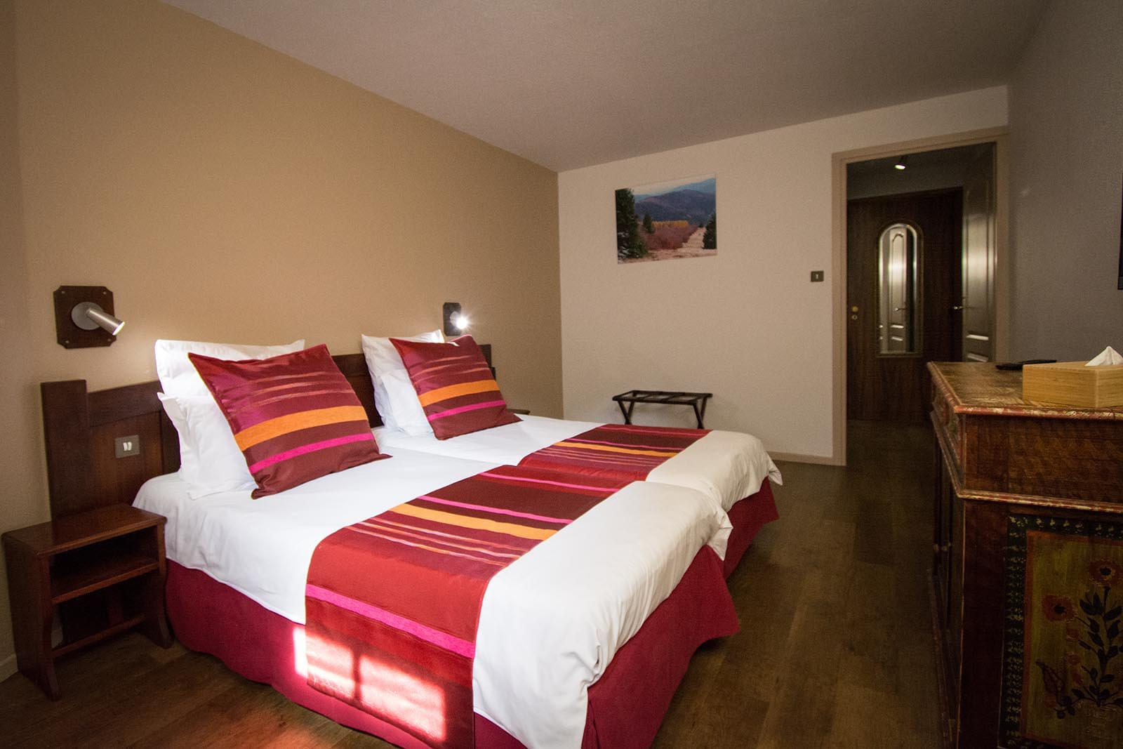 Hotel La Couronne in Riquewihr, ein charmantes Hotel an der Elsässer Weinstraße, im Herzen der Weinberge und eines mittelalterlichen Dorfes.